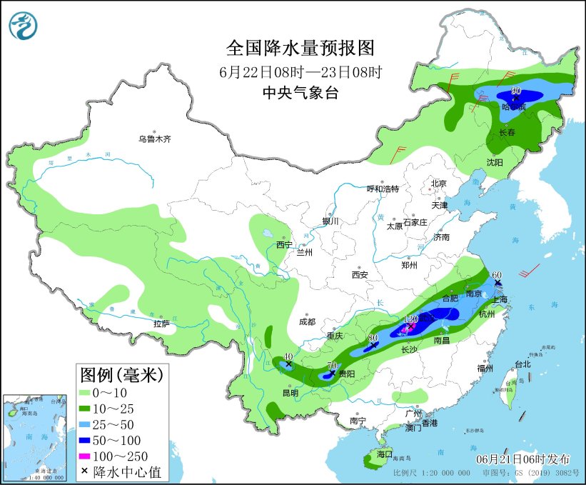 江淮江汉等地自北向南先后有中到大雨 华北东北频现雷阵雨天气